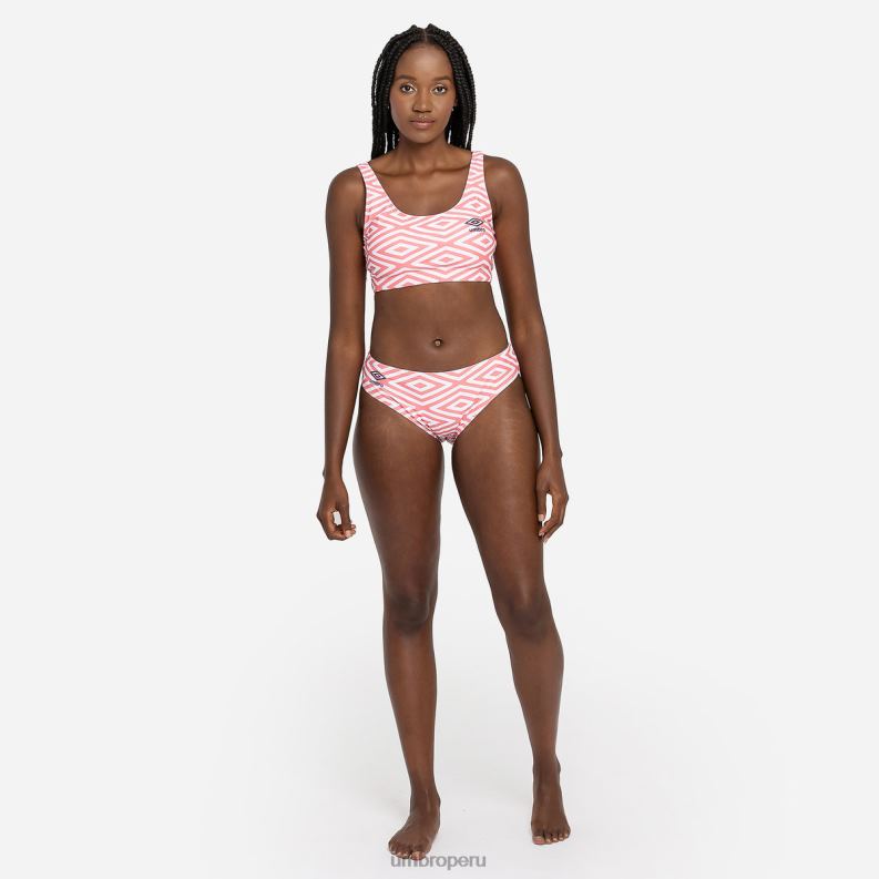 bikini estampado mujer ropa 64RRH561 Umbro durazno