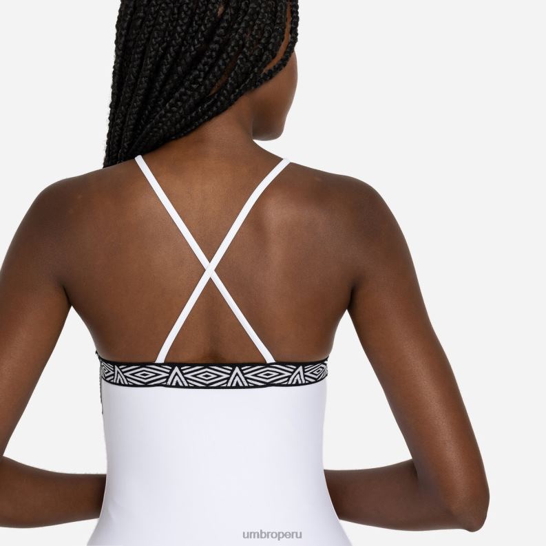 traje de baño grabado mujer ropa 64RRH564 Umbro blanco