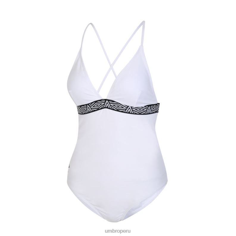 traje de baño grabado mujer ropa 64RRH564 Umbro blanco