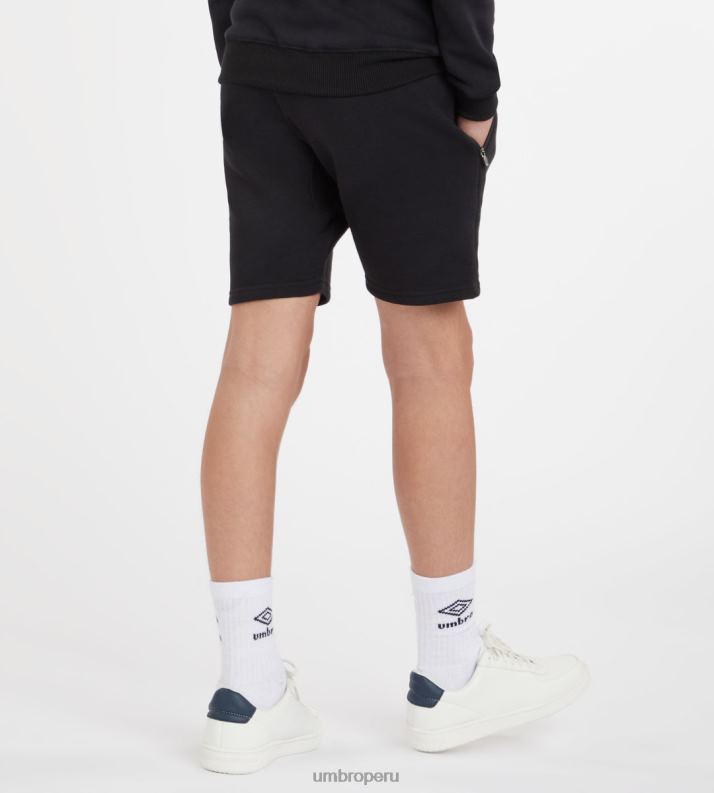 club ocio jog short junior niños ropa 64RRH666 Umbro blanco negro