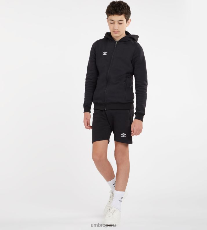 club ocio jog short junior niños ropa 64RRH666 Umbro blanco negro