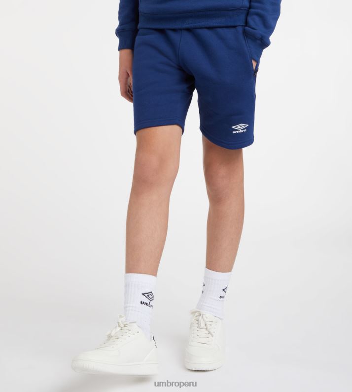 club ocio jog short junior niños ropa 64RRH668 Umbro dos azul marino/blanco
