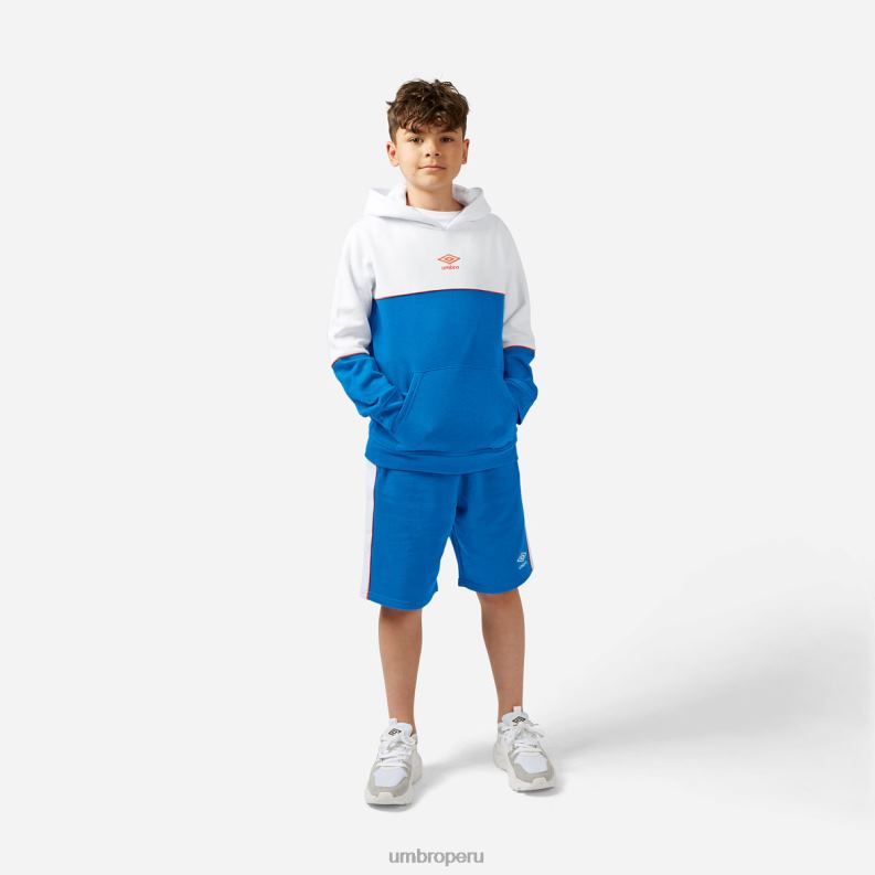 pantalones cortos deportivos en contraste niños ropa 64RRH672 Umbro azul