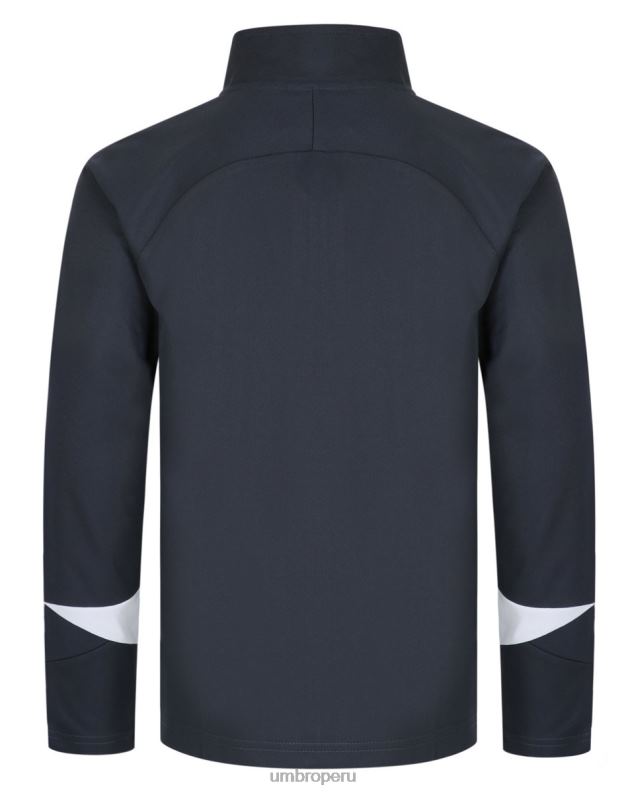 traje de punto de entrenamiento total niños ropa 64RRH663 Umbro carbono/blanco