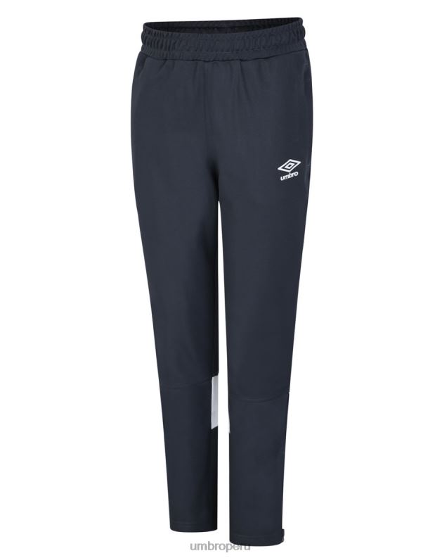 traje de punto de entrenamiento total niños ropa 64RRH663 Umbro carbono/blanco