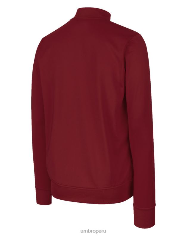 chaqueta club esencial de poliéster junior niños ropa 64RRH681 Umbro nuevo clarete