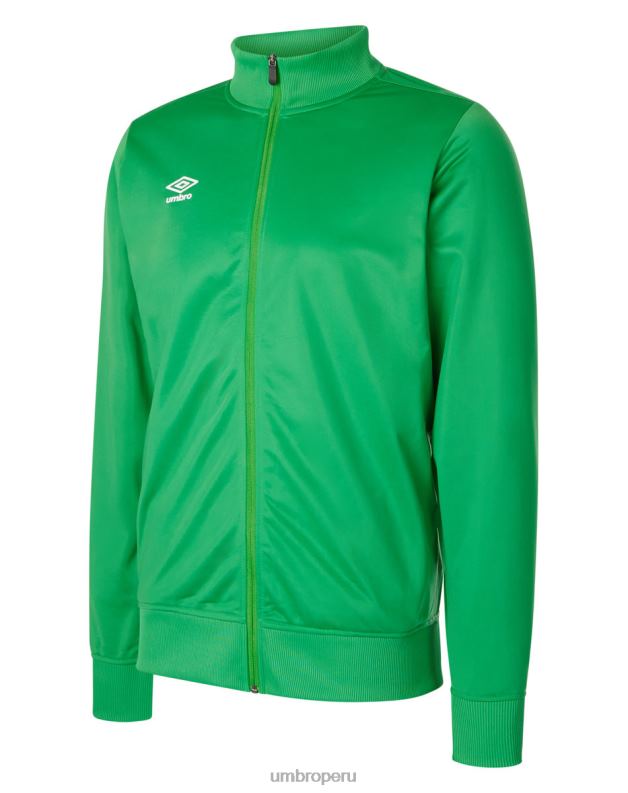 chaqueta club esencial de poliéster junior niños ropa 64RRH682 Umbro dos esmeraldas