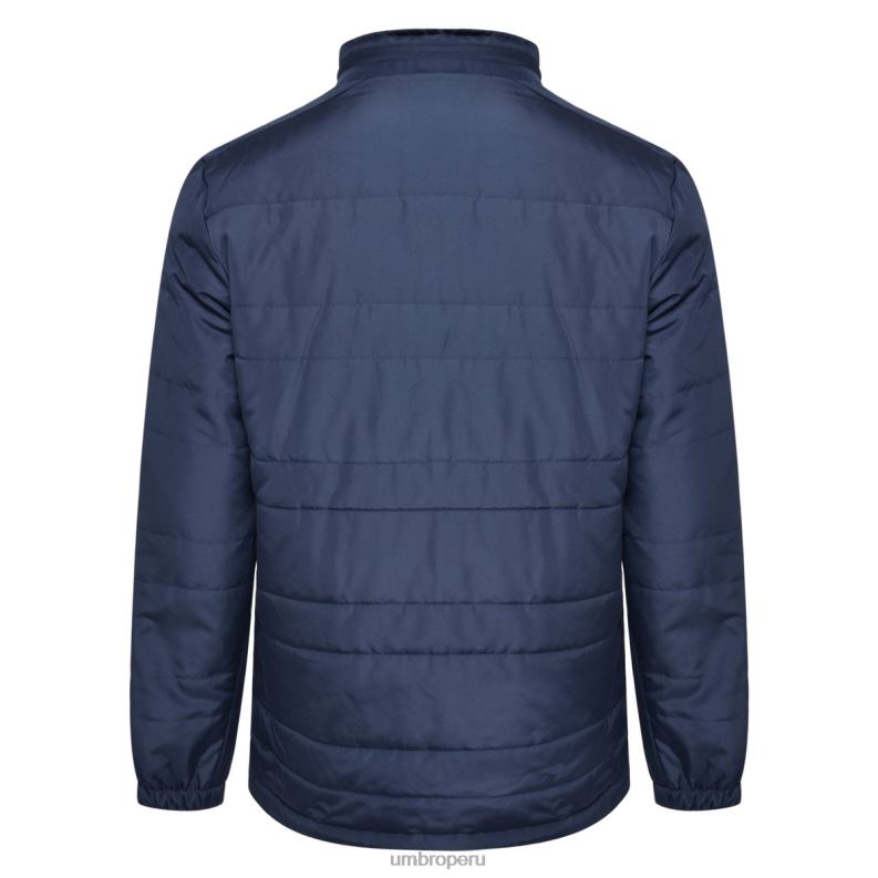 chaqueta de banquillo club Essential júnior niños ropa 64RRH688 Umbro azul marino oscuro