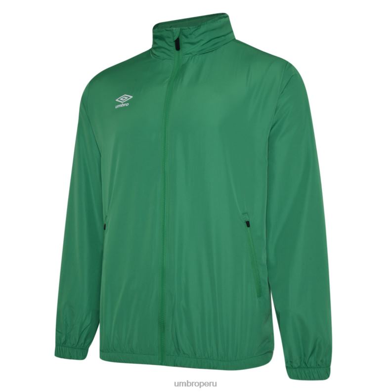 chaqueta impermeable ligera club Essential junior niños ropa 64RRH685 Umbro dos esmeraldas