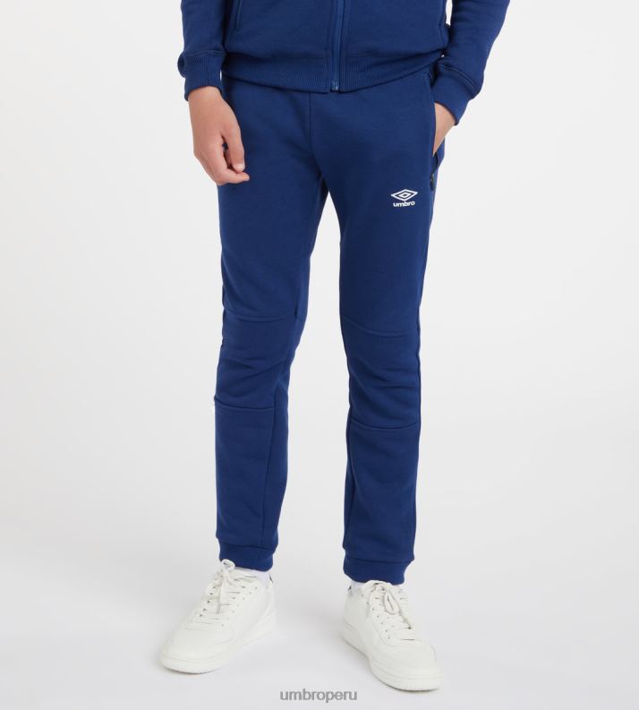 club ocio jogging junior niños ropa 64RRH651 Umbro dos azul marino/blanco