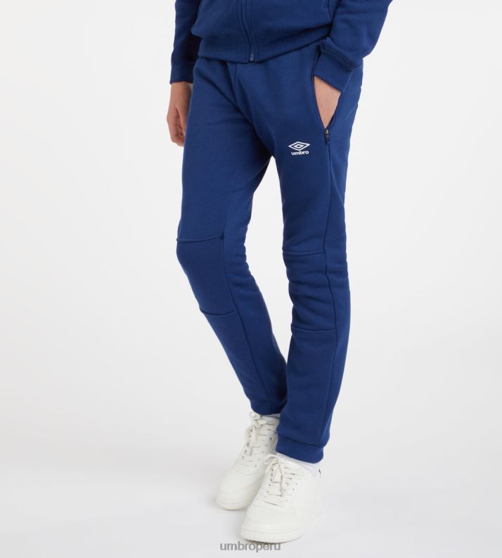 club ocio jogging junior niños ropa 64RRH651 Umbro dos azul marino/blanco