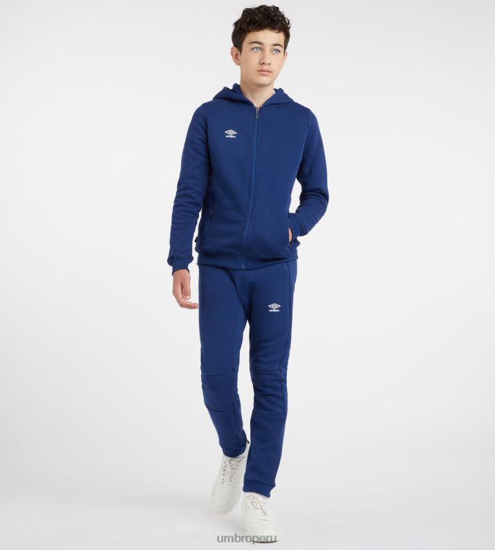 club ocio jogging junior niños ropa 64RRH651 Umbro dos azul marino/blanco