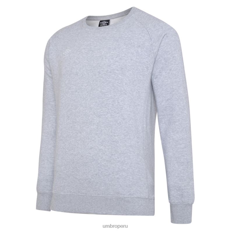 club de ocio sudor niños ropa 64RRH629 Umbro gris jaspeado/blanco