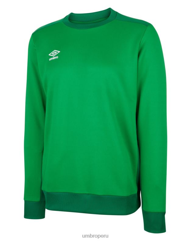 entrenamiento de poliéster polar junior niños ropa 64RRH637 Umbro dos esmeralda/verde verde