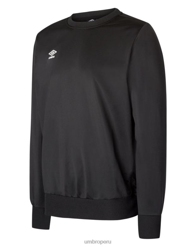 sudadera de poliéster junior niños ropa 64RRH643 Umbro negro