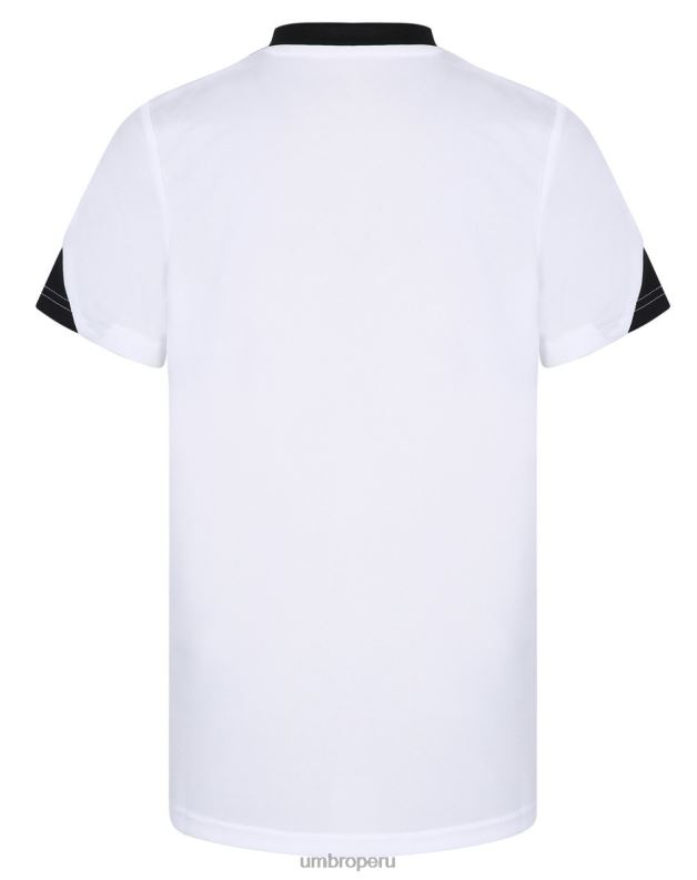 camiseta de entrenamiento total niños ropa 64RRH587 Umbro blanco negro