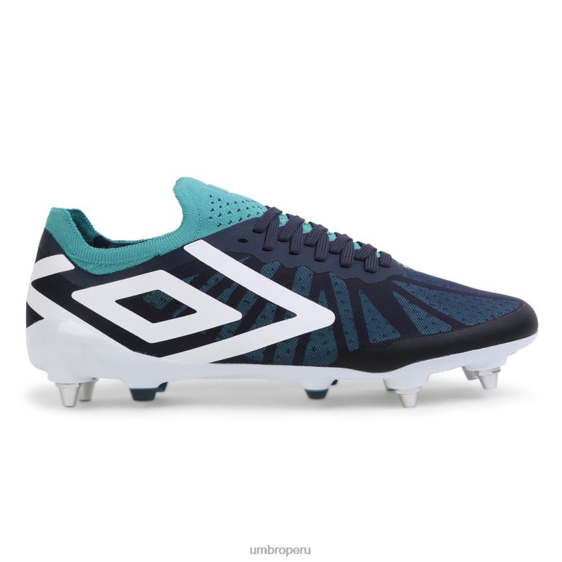 velocita 6 pro sg unisexo calzado 64RRH582 Umbro blazer azul marino/blanco/latigo bay
