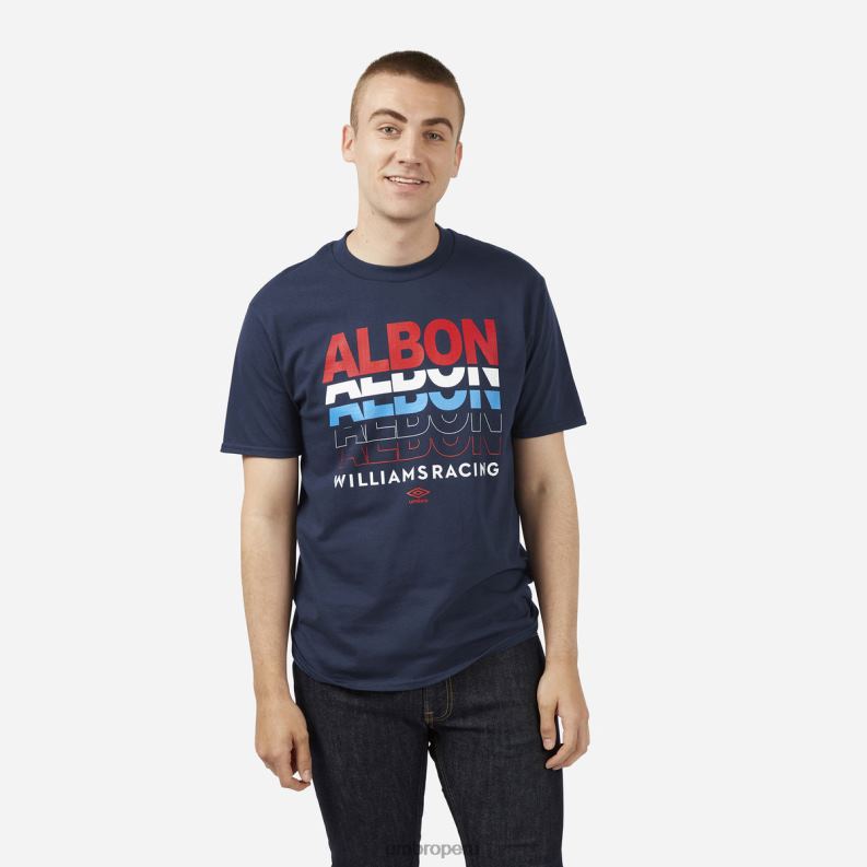 alex albon - sabes mi nombre - camiseta de carreras de williams unisexo Deportes 64RRH388 Umbro Armada