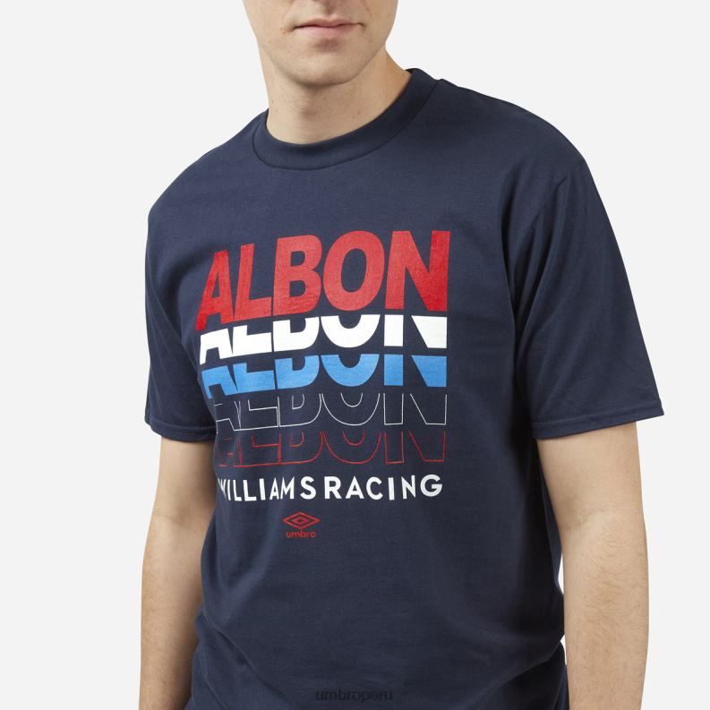 alex albon - sabes mi nombre - camiseta de carreras de williams unisexo Deportes 64RRH388 Umbro Armada