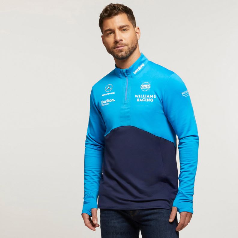 camiseta de capa media williams racing '23 unisexo Deportes 64RRH373 Umbro abrigo/azul diva