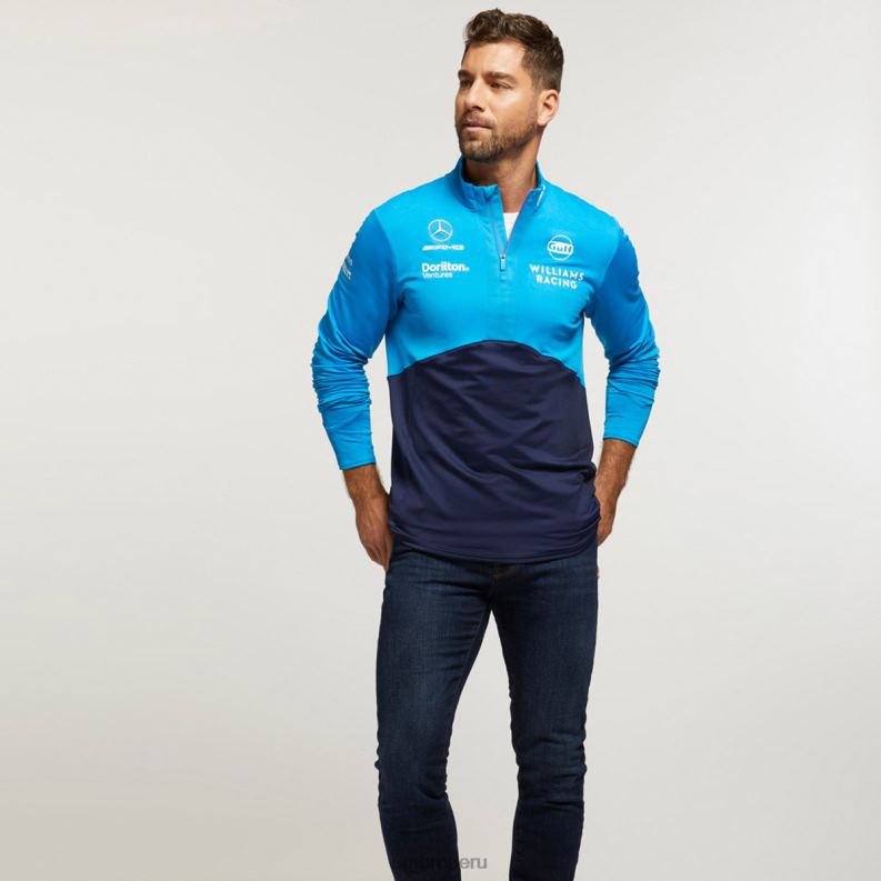 camiseta de capa media williams racing '23 unisexo Deportes 64RRH373 Umbro abrigo/azul diva