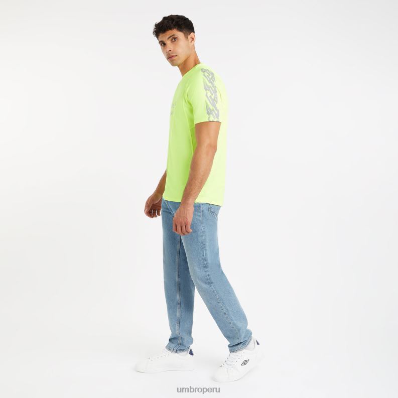 camiseta de peligro williams racing '23 unisexo Deportes 64RRH381 Umbro amarillo de seguridad