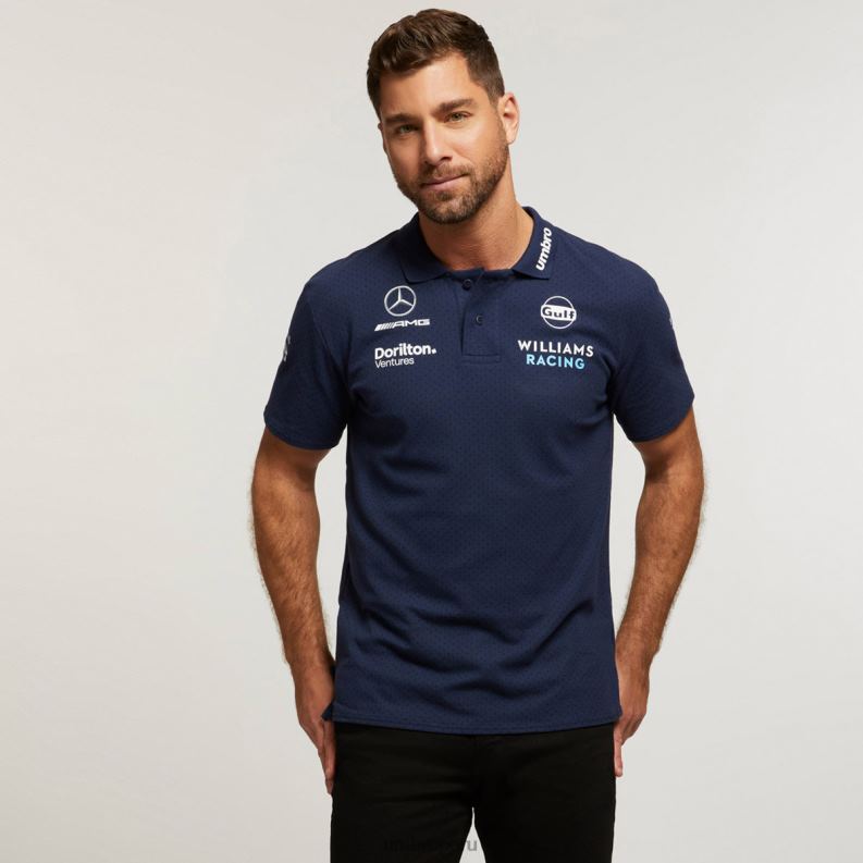 polo williams racing '23 cvc media unisexo Deportes 64RRH370 Umbro chaquetón
